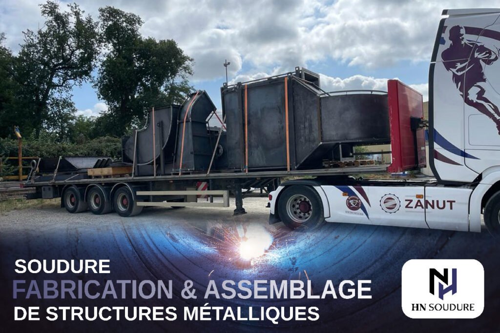 Fabrication et assemblage de structures métalliques pour l’industrie 1 Fabrication et assemblage de structures métalliques pour l’industrie