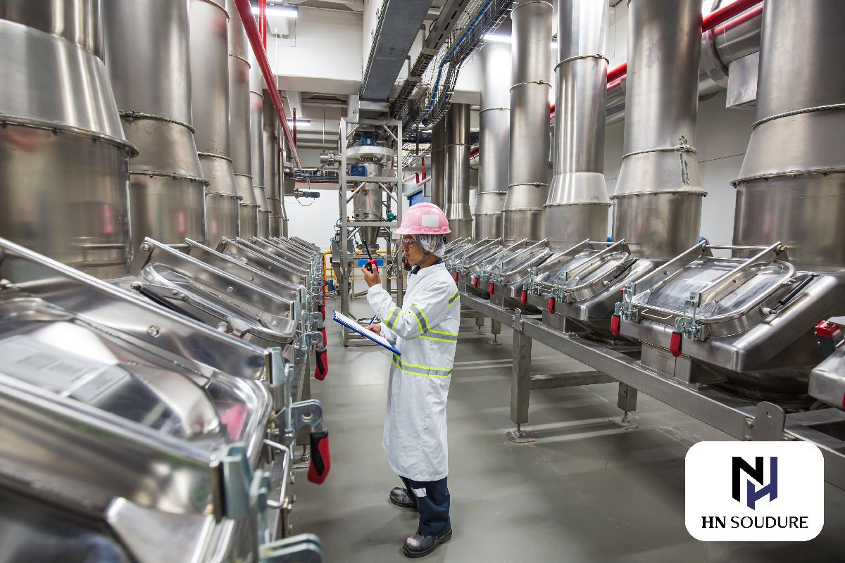 Réalisations dans le secteur agroalimentaire et énergétique avec HN SOUDURE en Nouvelle-Aquitaine