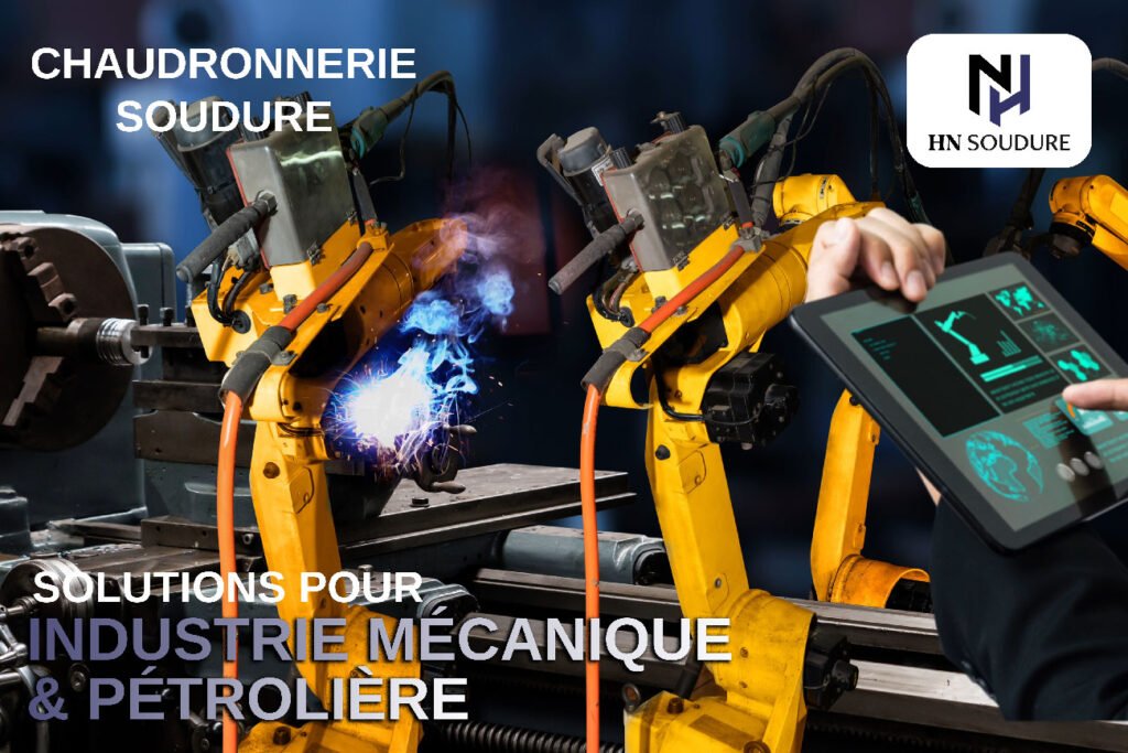 Solutions pour l’industrie mécanique et pétrolière avec HN SOUDURE