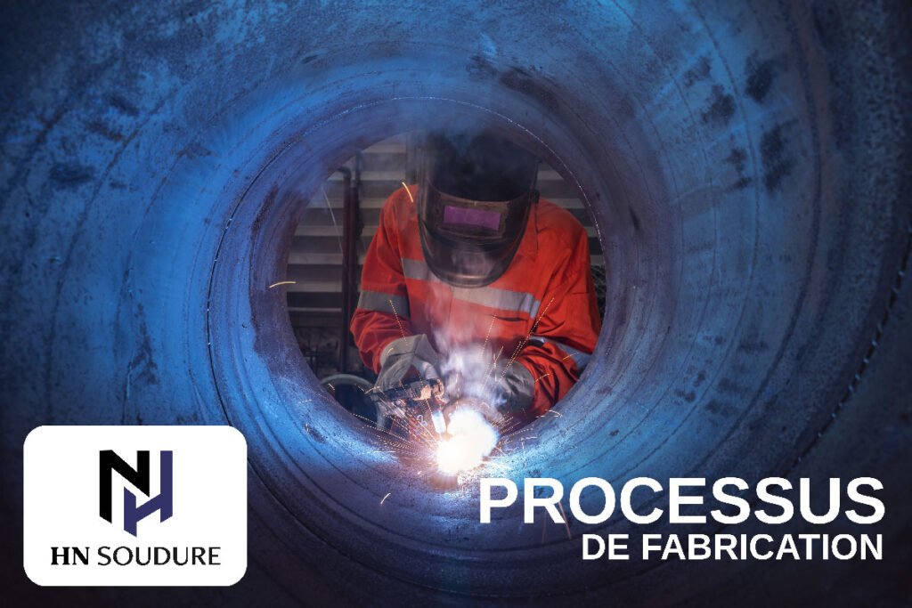 Processus de fabrication de chaudronnerie industrielle chez HN SOUDURE
